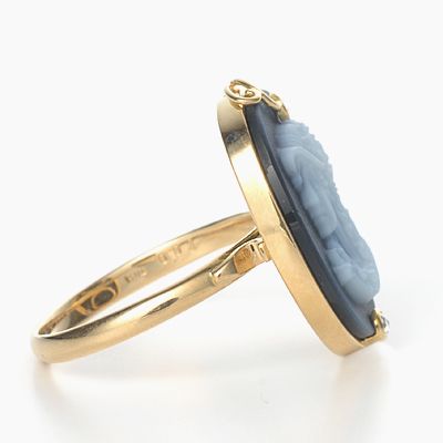 イエローゴールドリング