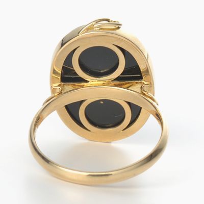 イエローゴールドリング