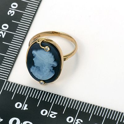 イエローゴールドリング