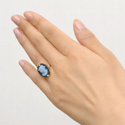 イエローゴールドリング