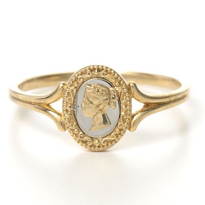 ホワイトゴールドリング