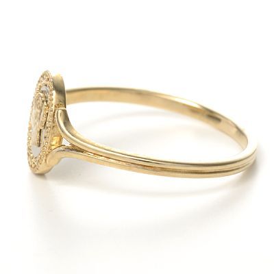 ホワイトゴールドリング