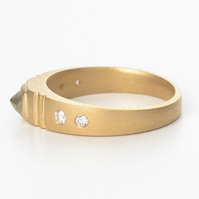 イエローゴールドリング