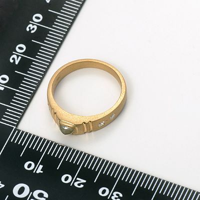 イエローゴールドリング