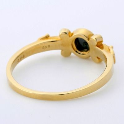 イエローゴールドリング