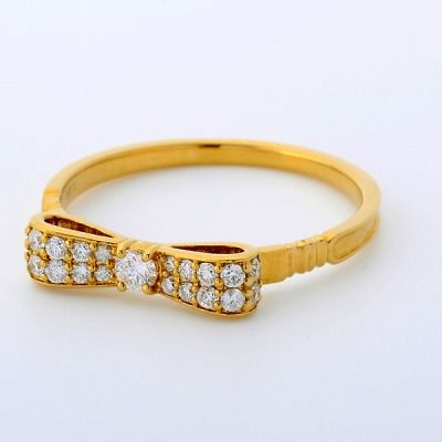 イエローゴールドリング