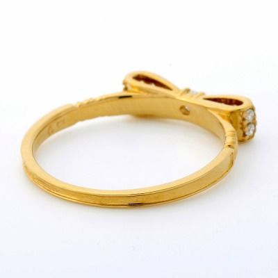 イエローゴールドリング