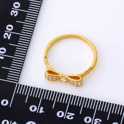 イエローゴールドリング