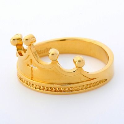 イエローゴールドリング