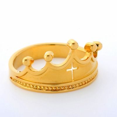 イエローゴールドリング