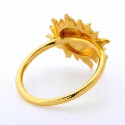 イエローゴールドリング