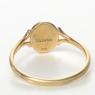 イエローゴールドリング