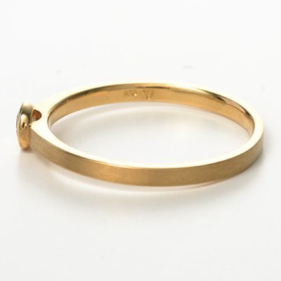 イエローゴールドリング