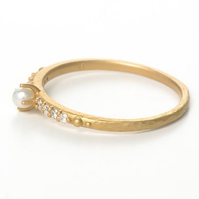 イエローゴールドリング