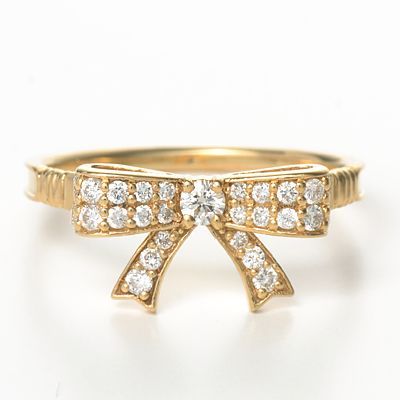 イエローゴールドリング