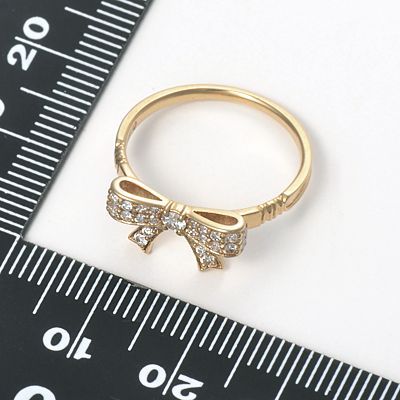 イエローゴールドリング