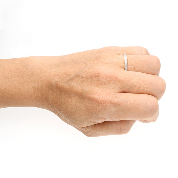 プラチナ&ピンクゴールドマリッジリング