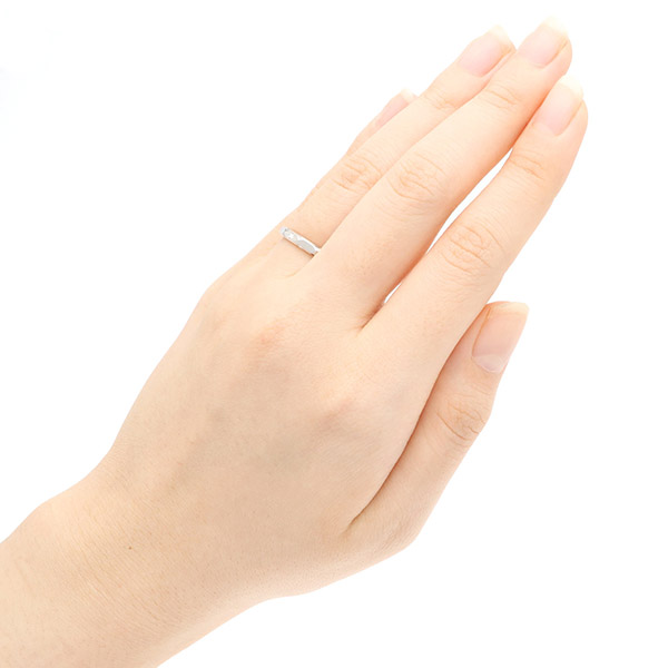 プラチナ&ピンクゴールドマリッジリング