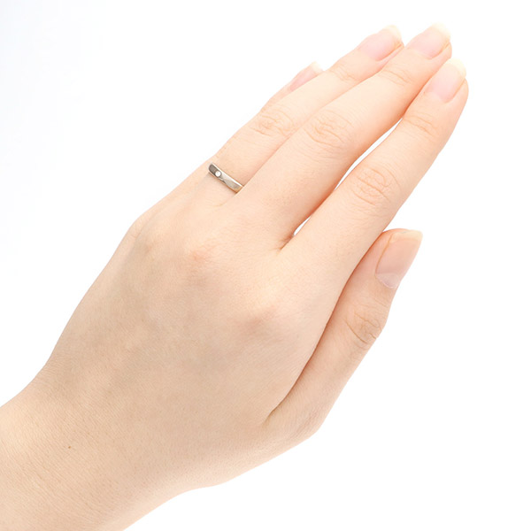 ハニーイエローゴールドマリッジリング