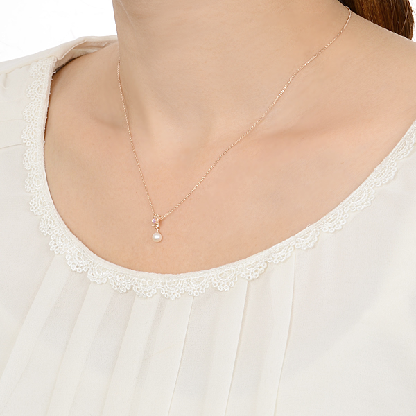 シルバーネックレス