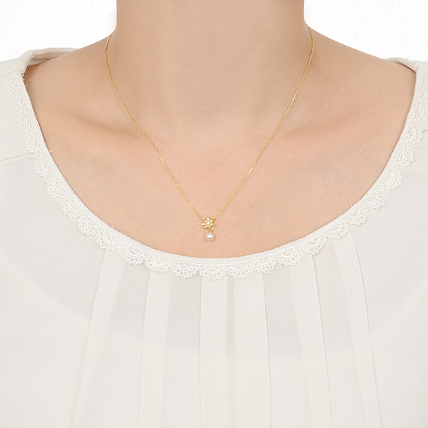 シルバーネックレス