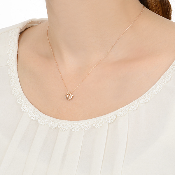 シルバーネックレス