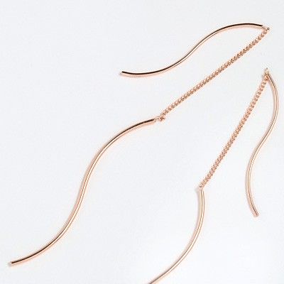 シルバーアメリカンピアス