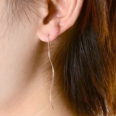 シルバーアメリカンピアス