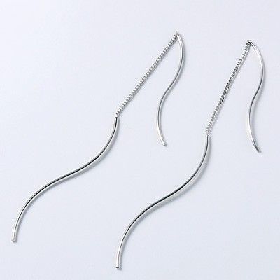 シルバーアメリカンピアス