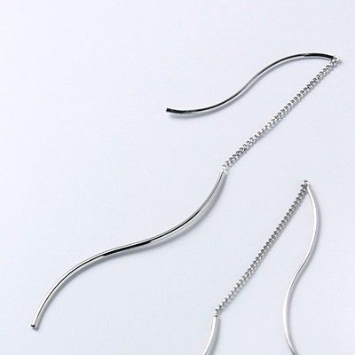 シルバーアメリカンピアス