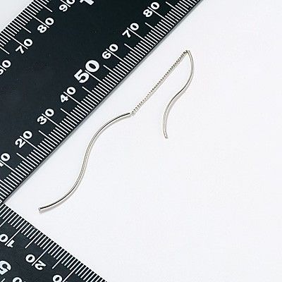 シルバーアメリカンピアス