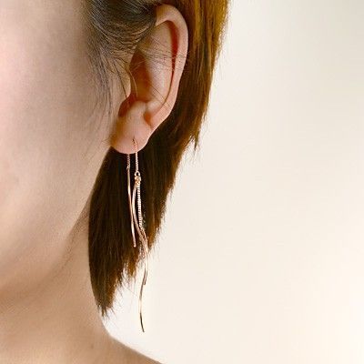 シルバーアメリカンピアス