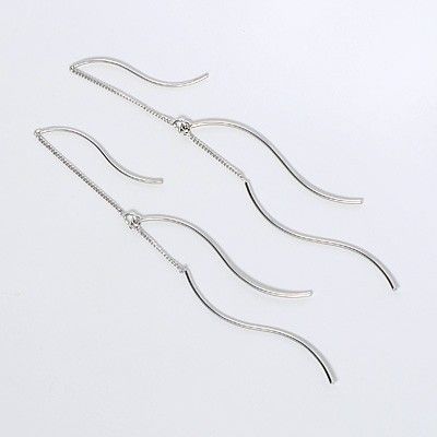 シルバーアメリカンピアス