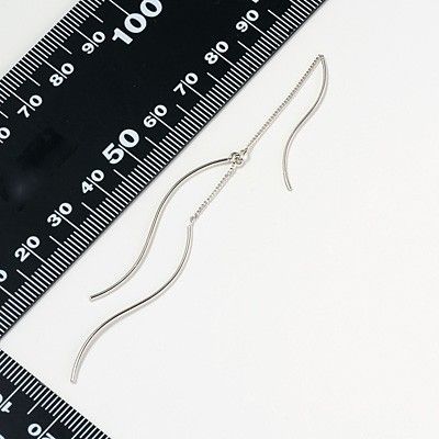 シルバーアメリカンピアス