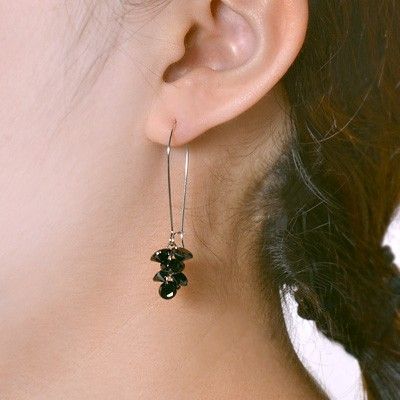 シルバーフックピアス