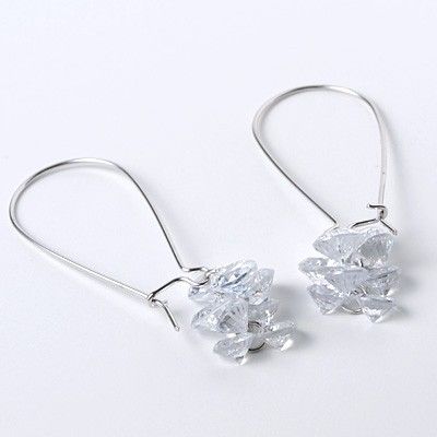 シルバーフックピアス