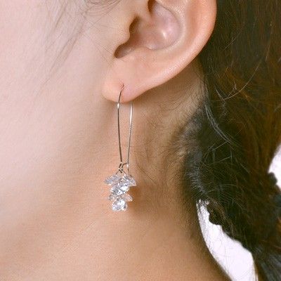 シルバーフックピアス