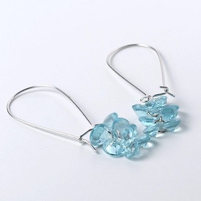 シルバーフックピアス