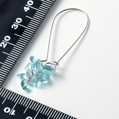 シルバーフックピアス