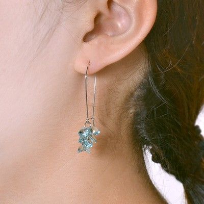 シルバーフックピアス