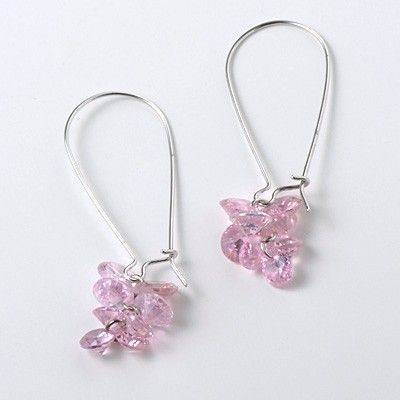 シルバーフックピアス