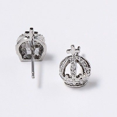 シルバースタッドピアス