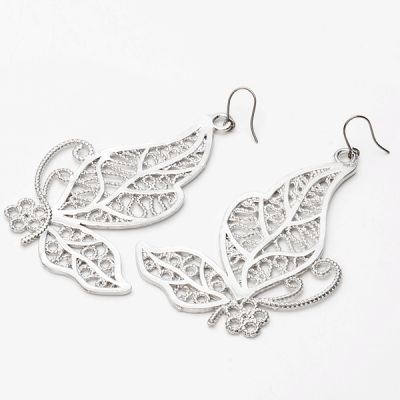 純チタンフックピアス