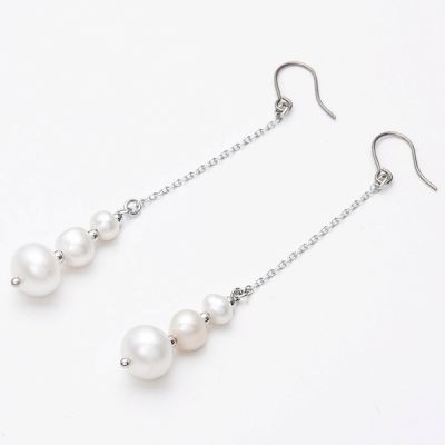 純チタンフックピアス