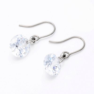 純チタンフックピアス