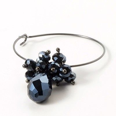 シルバーフープピアス