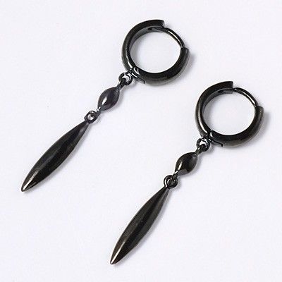 シルバーフープピアス