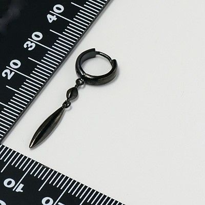 シルバーフープピアス