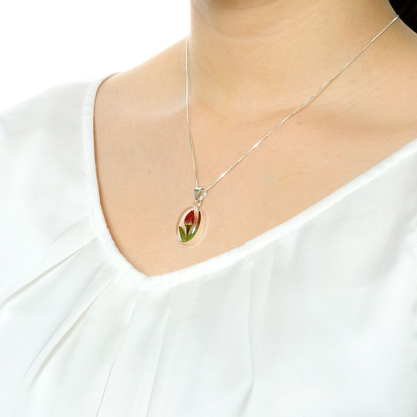 シルバーネックレス