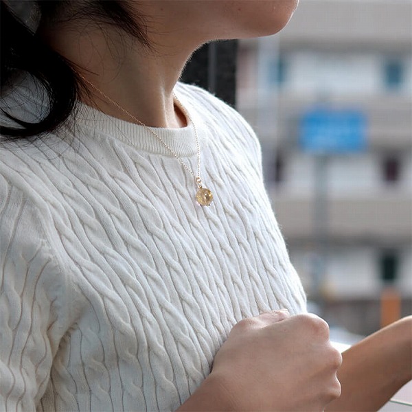 ゴールドルチルクォーツ ペンダント